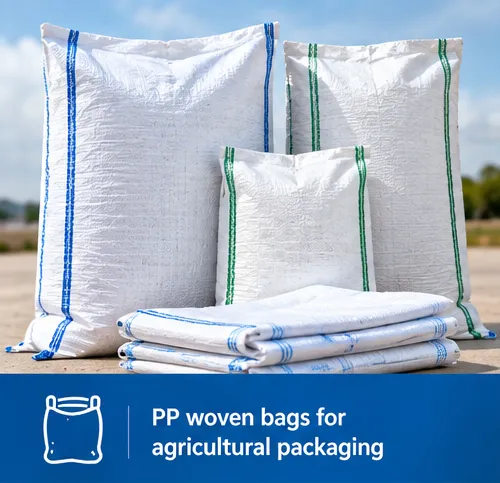 PP woven sacks for packaging soybean and corn