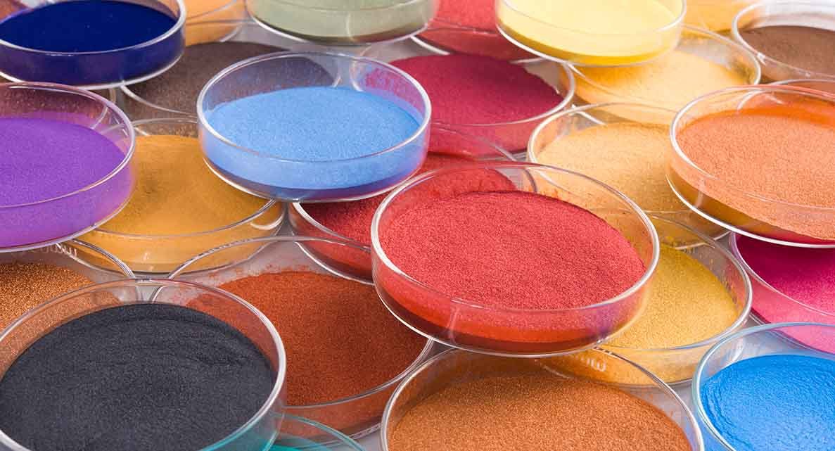 Chemical raw materials packaged in polypropylene woven bags for industrial applications