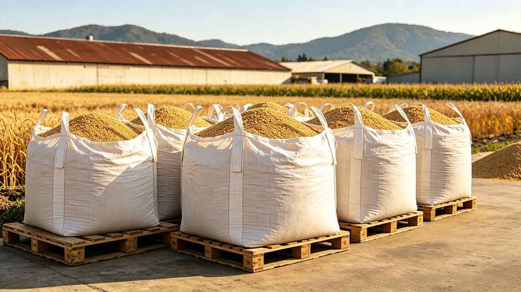 Agricultural FIBC bags for bulk farm products