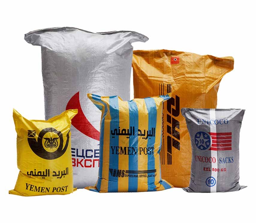 PP woven bags for postal packaging and mail transportation