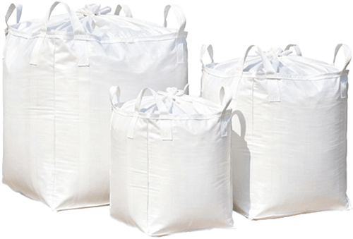 Custom FIBC bulk bags in different sizes for OEM packaging