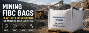 Heavy-duty mining FIBC bags for mineral bulk handling