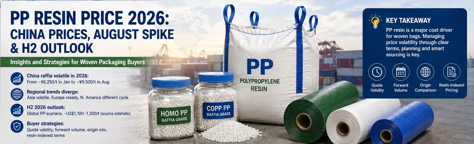 PP resin price 2026 China prices, August spike and H2 outlook
